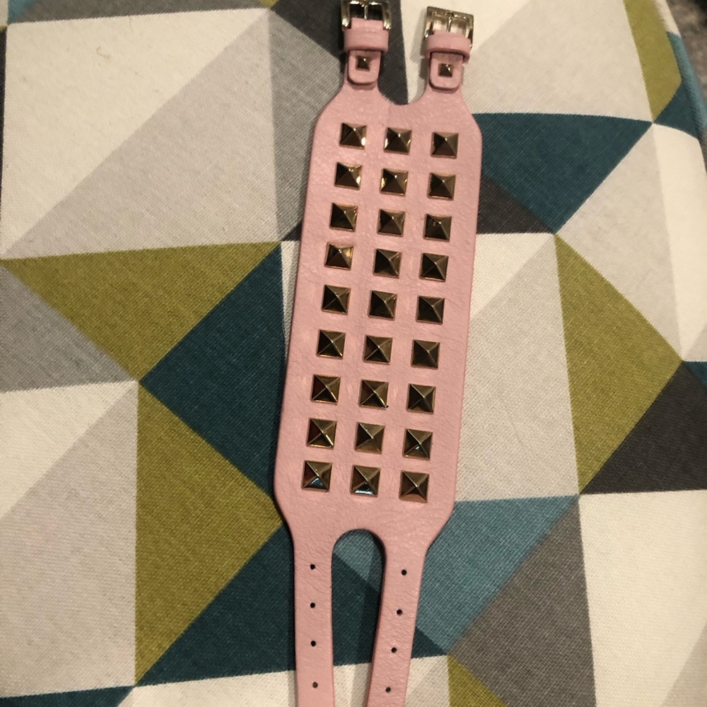 SOLD NOT FOR SALE Valentino Leather Cuff Bracelet